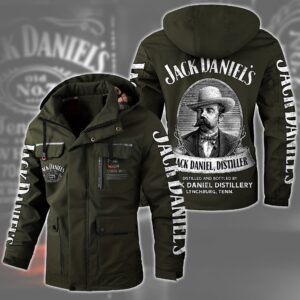 Jack Daniel's Whiskey Style Parka Jacket For Fans