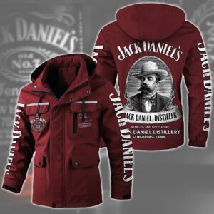 Jack Daniel's Whiskey Style Parka Jacket For Fans