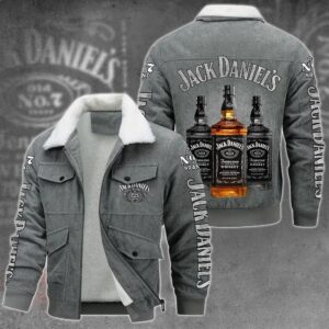 Jack Daniel's Whiskey Style Thermal Cotton Jacket Prim For Fans
