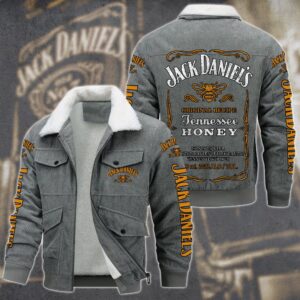 Jack Daniel's Whiskey Style Thermal Cotton Jacket Prim For Fans