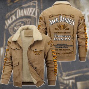 Jack Daniel's Whiskey Style Thermal Cotton Jacket Prim For Fans
