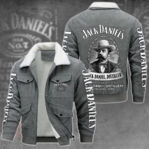 Jack Daniel's Whiskey Style Thermal Cotton Jacket Prim For Fans