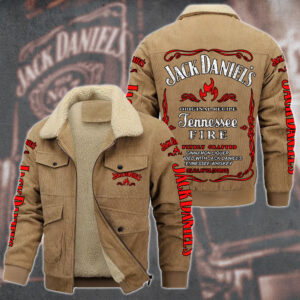 Jack Daniel's Whiskey Style Thermal Cotton Jacket Prim For Fans