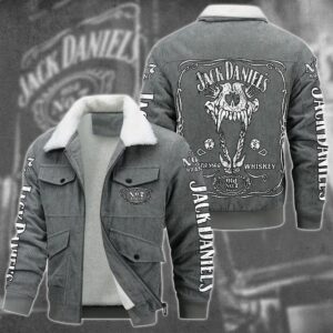 Jack Daniel's Whiskey Style Thermal Cotton Jacket Prim For Fans