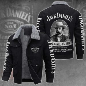 Jack Daniel's Whiskey Style Thermal Cotton Jacket Prim For Fans