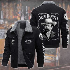 Jack Daniel's Whiskey Style Thermal Cotton Jacket Prim For Fans