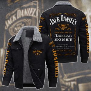 Jack Daniel's Whiskey Style Thermal Cotton Jacket Prim For Fans