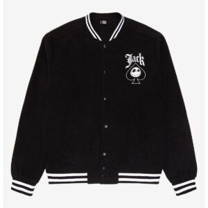 Jack Skellington Movies Style Baseball Jacket For Fans