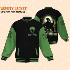 Jack Skellington Movies Style Baseball Jacket For Fans