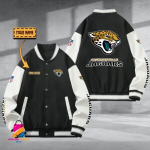 Jacksonville Jaguar NFL Style Baseball Jacket For Fan