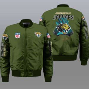 Jacksonville Jaguars NFL Style Bomber Jacket For Fans
