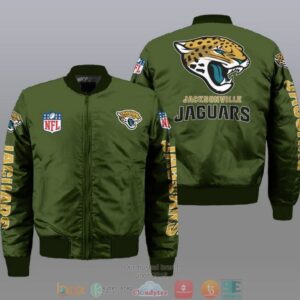 Jacksonville Jaguars NFL Style Bomber Jacket For Fans