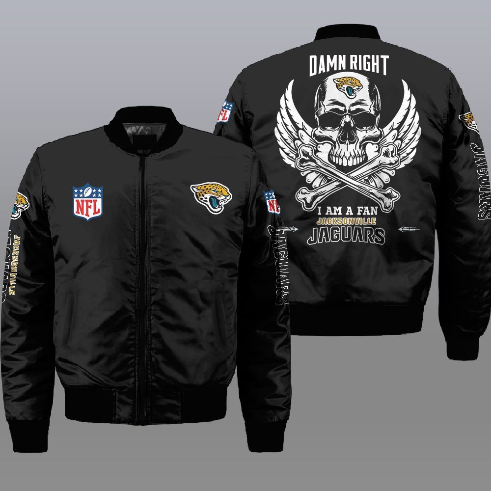 Jacksonville Jaguars NFL Style Bomber Jacket For Fans