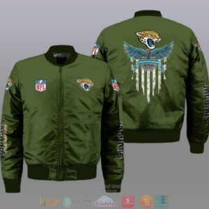 Jacksonville Jaguars NFL Style Bomber Jacket For Fans