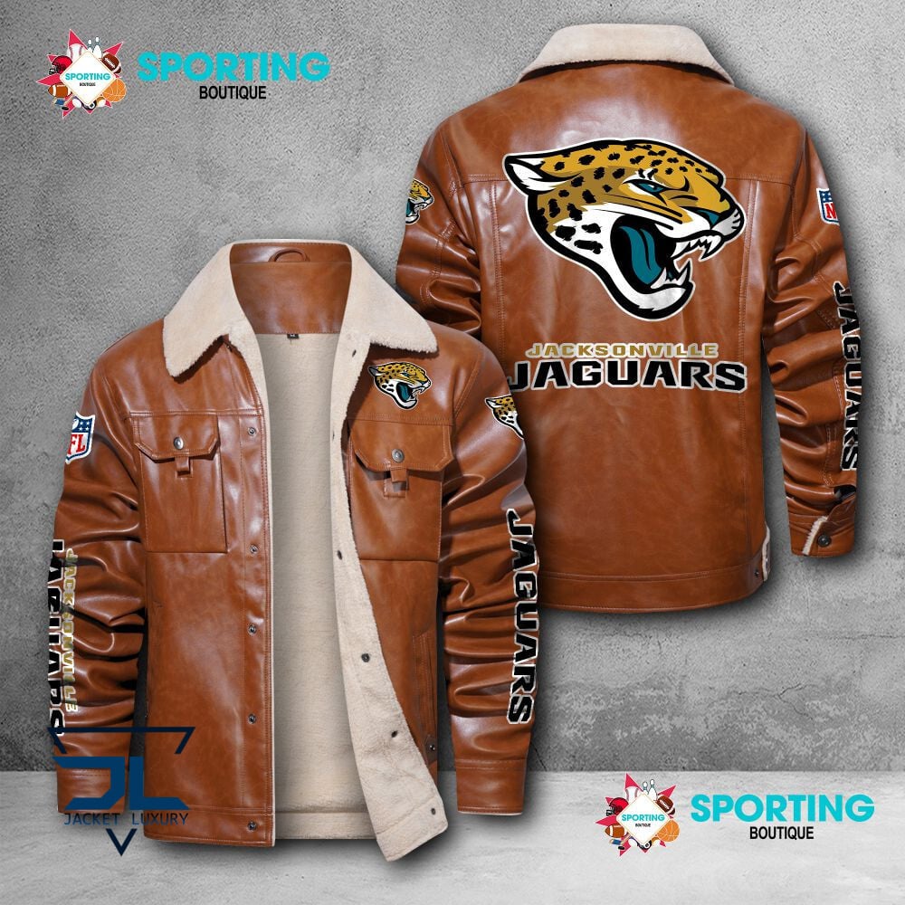 Jacksonville Jaguars NFL Style Leather Jacket For Fans