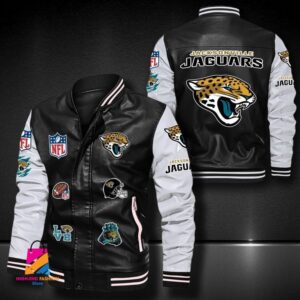 Jacksonville Jaguars NFL Style Leather Jacket For Fan