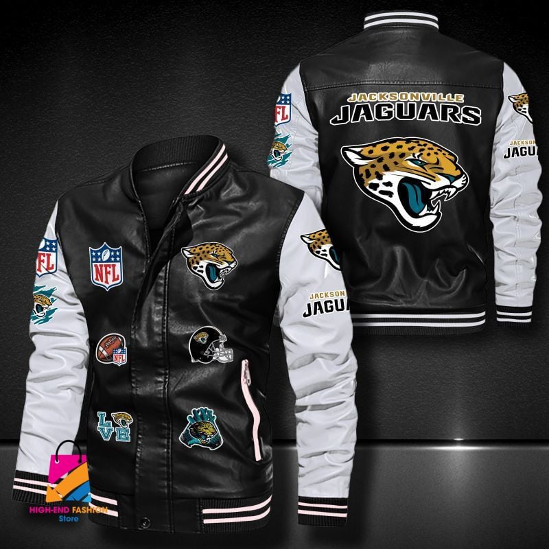 Jacksonville Jaguars NFL Style Leather Jacket For Fan