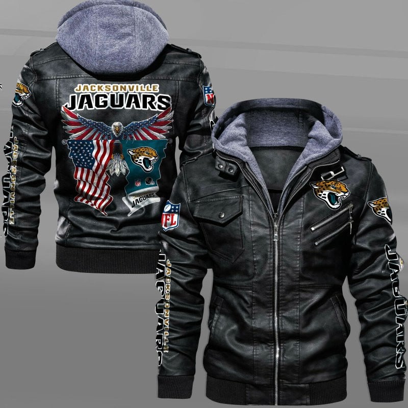 Jacksonville Jaguars NFL Style Leather Jacket For Fan