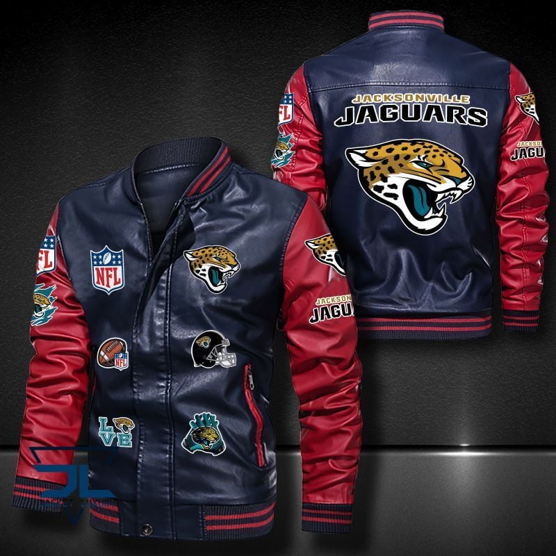Jacksonville Jaguars NFL Style Leather Jacket For Fan
