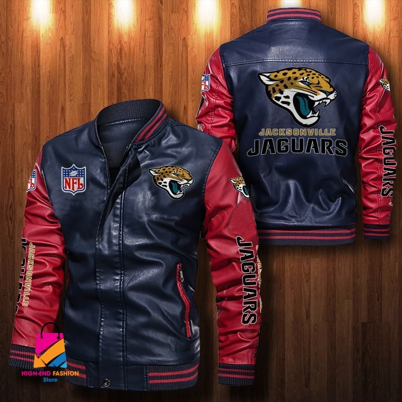 Jacksonville Jaguars NFL Style Leather Jacket For Fan