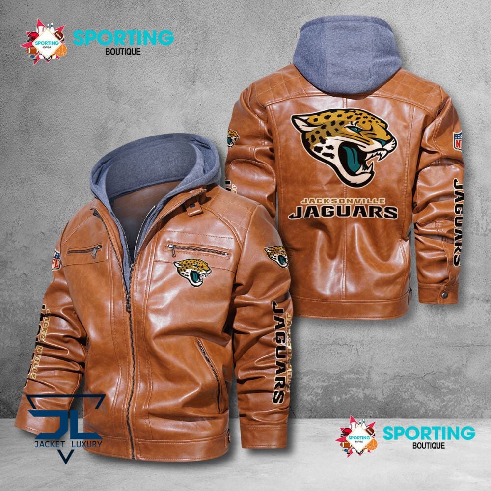 Jacksonville Jaguars NFL Style Leather Jacket For Fans