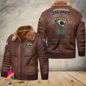 Jacksonville Jaguars NFL Style Leather Jacket For Fans