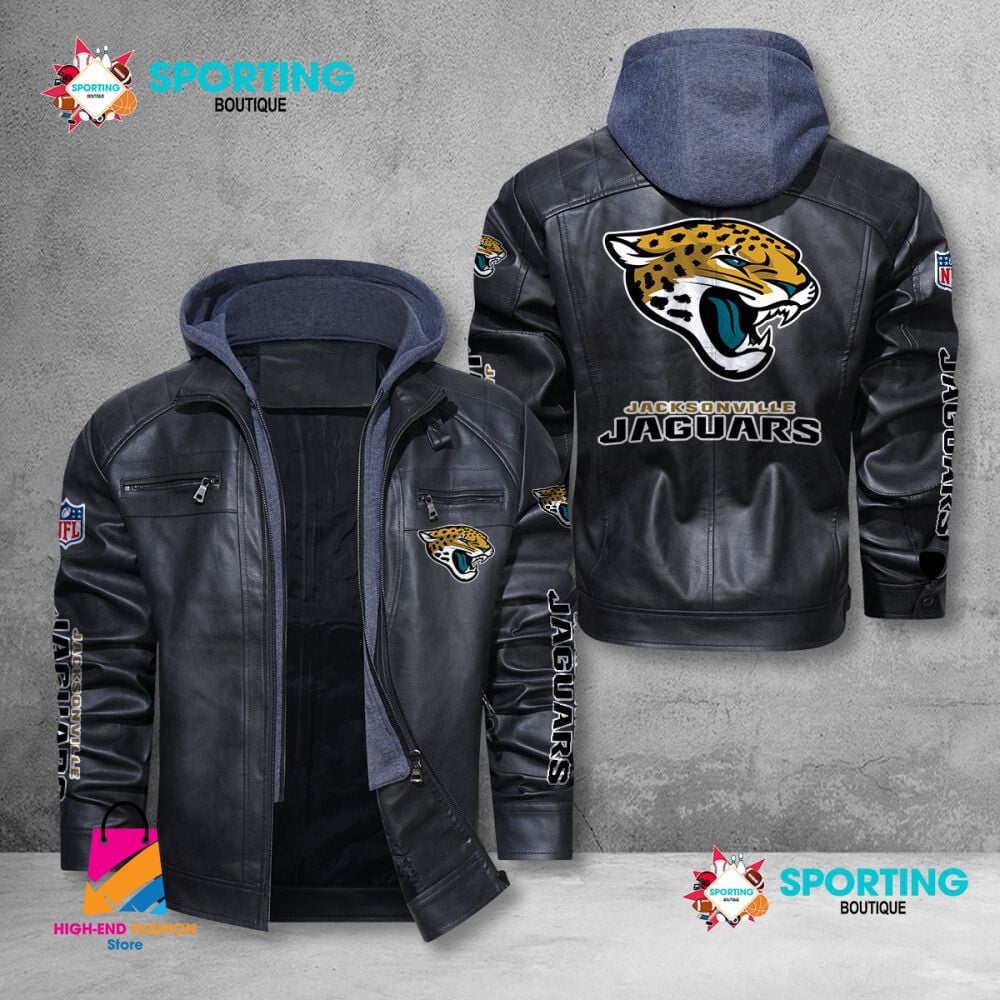 Jacksonville Jaguars NFL Style Leather Jacket For Fans
