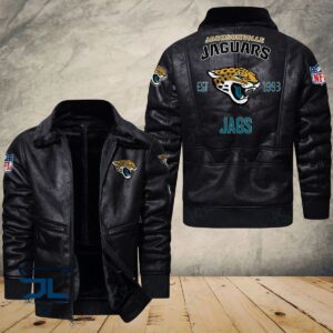 Jacksonville Jaguars NFL Style Leather Jacket For Fans