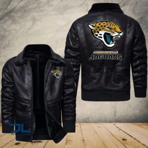 Jacksonville Jaguars NFL Style Leather Jacket For Fans