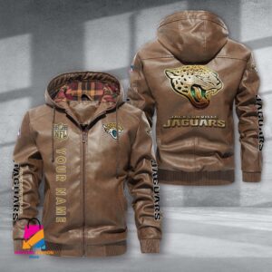 Jacksonville Jaguars NFL Style Leather Jacket For Fans