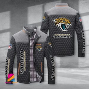 Jacksonville Jaguars NFL Style Puffer Jacket For Fans