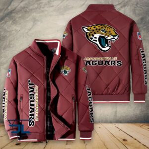 Jacksonville Jaguars NFL Style Puffer Jacket For Fans