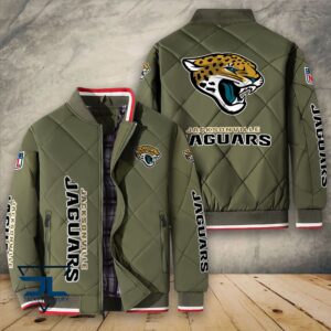 Jacksonville Jaguars NFL Style Puffer Jacket For Fans