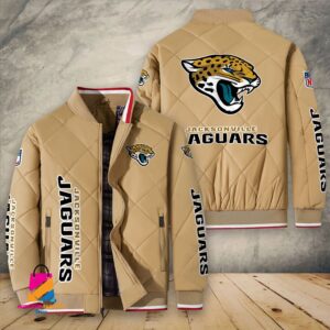 Jacksonville Jaguars NFL Style Puffer Jacket For Fans