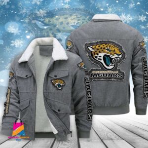Jacksonville Jaguars NFL Style Thermal Cotton Jacket Prim For Fans