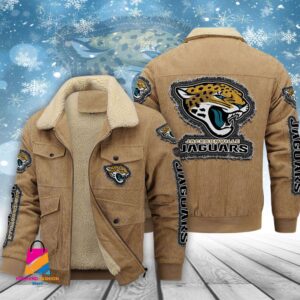 Jacksonville Jaguars NFL Style Thermal Cotton Jacket Prim For Fans