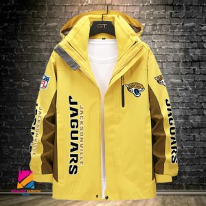 Jacksonville Jaguars NFL Style Windbreaker Jacket For Fans