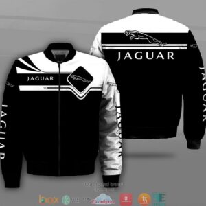 Jaguar Car Motor Car Style Bomber Jacket For Fans