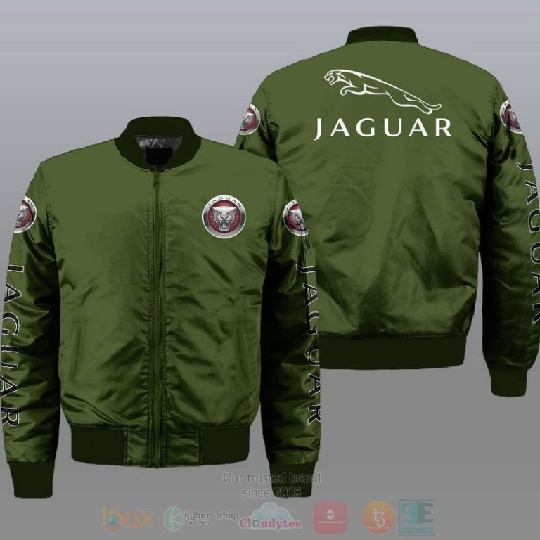 Jaguar Car Style Bomber Jacket For Fans