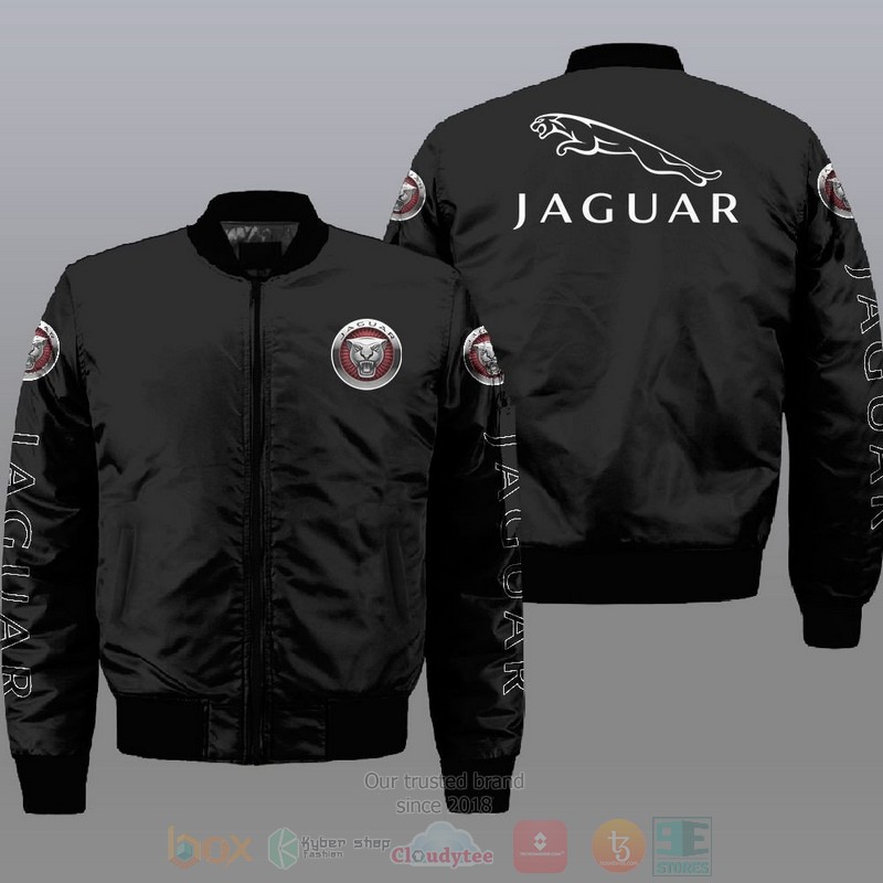 Jaguar Car Style Bomber Jacket For Fans