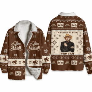 Jason Aldean Music Style Fleece Jacket For Fans