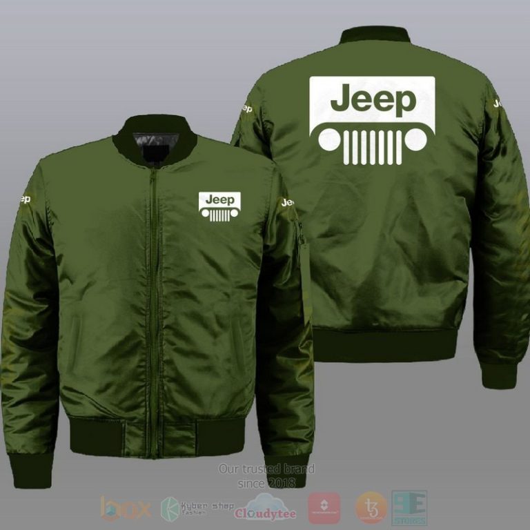 Jeep Car Style Bomber Jacket For Fans