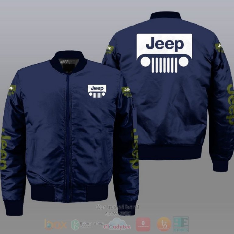 Jeep Car Style Bomber Jacket For Fans