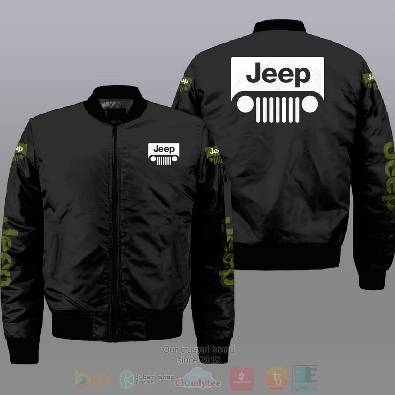 Jeep Car Style Bomber Jacket For Fans