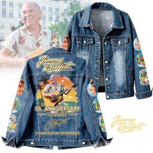 Jimmy Buffett Music Denim Jacket Gift For Fans
