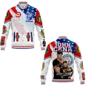 John Cena WWE Style Baseball Jacket For Fans