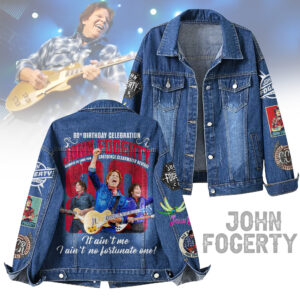 John Fogerty Music Denim Jacket Gift For Fans