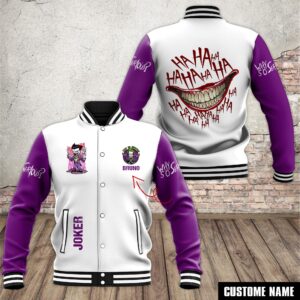 Joker Movies Style Baseball Jacket For Fans