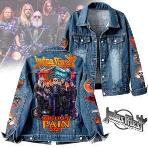Judas Priest Music Denim Jacket Gift For Fans