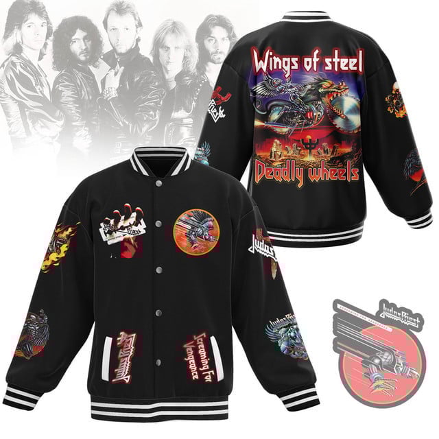 Judas Priest Music Style Baseball Jacket For Fans